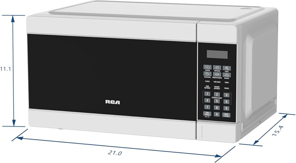 RCA RMW1132-RED 1.1 cu. ft. 1000W Microwave, Red